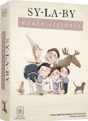 Okładka książki Sylaby : [Gra] nauka czytania / autorzy Agnieszka Łubkowska, Michał Szewczyk ; ilustracje Joanna Kłos.