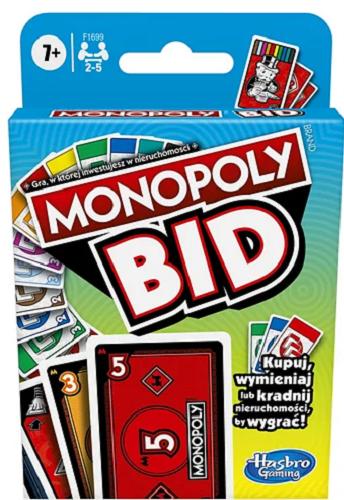 Okładka książki Monopoly bid [Gra planszowa]