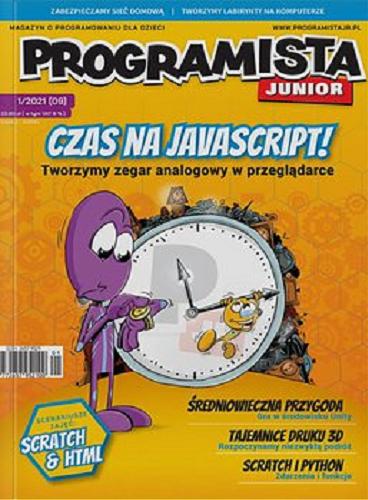 Okładka książki Programista Junior : magazyn o programowaniu dla dzieci / [redaktor naczelny Łukasz Łopuszański].
