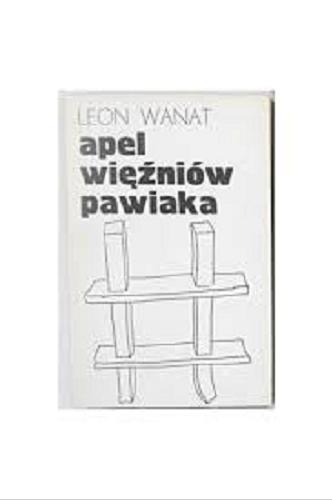 Okładka książki Apel więźniów Pawiaka / Leon Wanat.