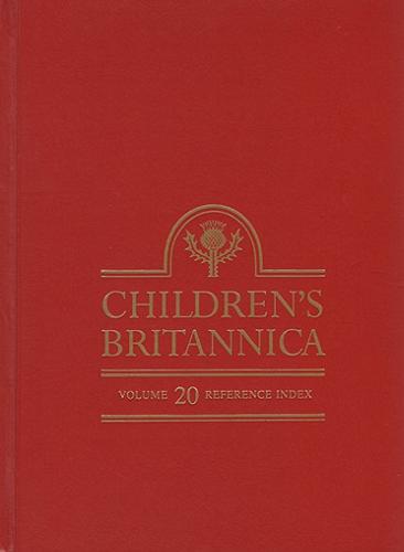 Okładka książki Children`s Britannica. Vol. 20, Reference, index.