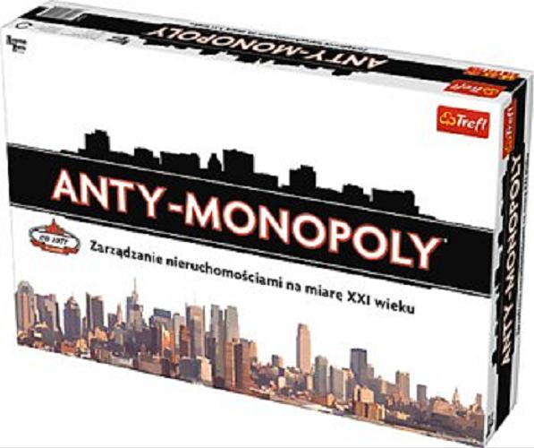 Okładka książki Anty-monopoly : [Gra planszowa] / opracowanie wersji polskiej: Adam Bukowski.