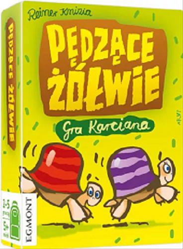 Okładka książki Pędzące żółwie / [Gra karciana] autor: Reiner Knizia ; ilustracje Rolf Vogt.