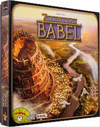 Okładka książki 7 cudów świata - Babel : [Gra planszowa] / rozszerzenie / Antoine Bauza; ilustracje Miguel Coimbra; tłumaczenie Elżbieta Przygrodzka.