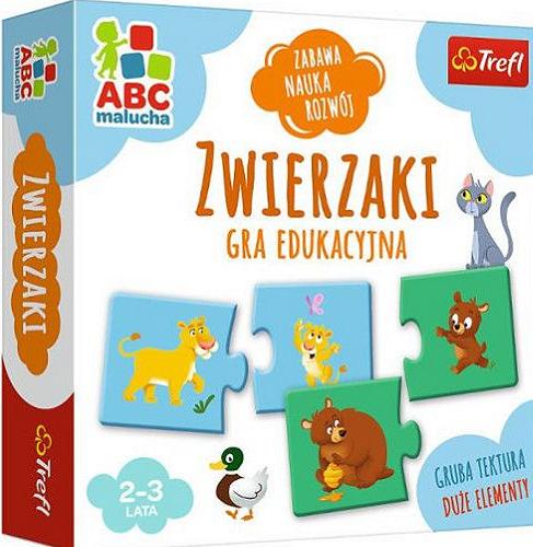 Okładka książki Zwierzaki : [Gra edukacyjna] gra edukacyjna / Monika Rutowska-Leśniewska ; ilustracje Gabriele Antonini.