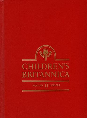 Okładka książki Children`s Britannica. Vol. 11, Lesseps to Michigan.