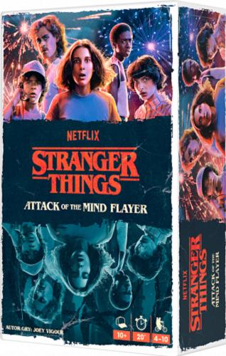 Okładka książki Stranger things [Gra karciana] : Attack of the mind flayer / Joey Vigour.