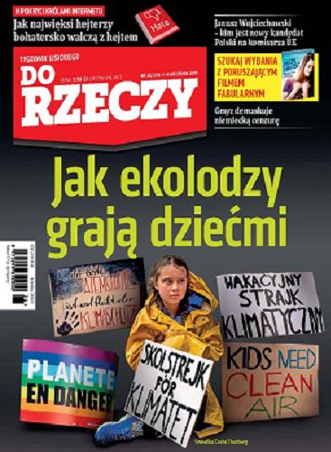 Okładka książki Do Rzeczy : tygodnik Lisickiego / [redaktor naczelny Paweł Lisicki].