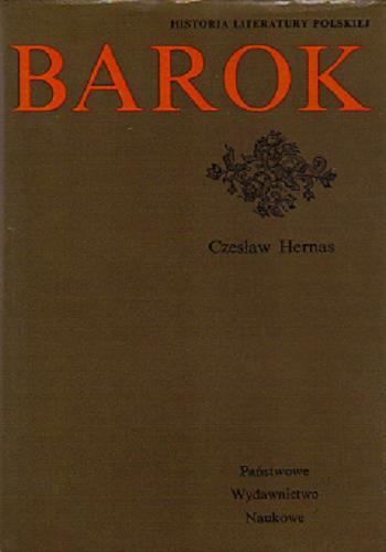 Okładka książki Barok / Czesław Hernas.