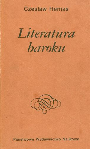 Okładka książki  Literatura baroku  9