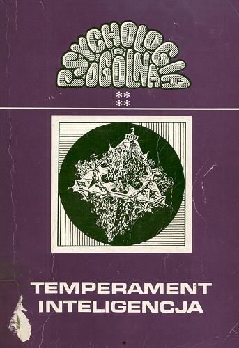 Okładka książki Temperament i inteligencja / Jan Strelau.