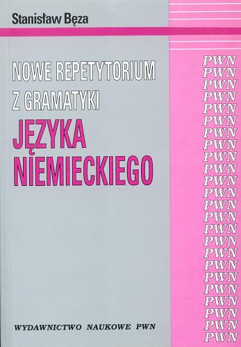 Okładka książki Nowe repetytorium z gramatyki języka niemieckiego / Stanisław Bęza.