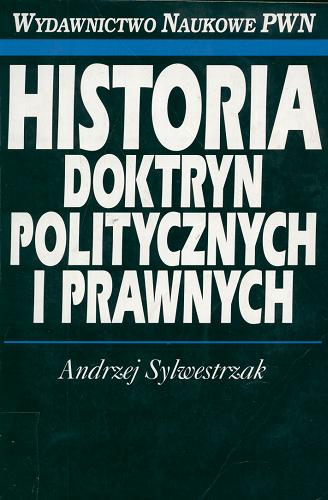 Okładka książki  Historia doktryn politycznych i prawnych  4