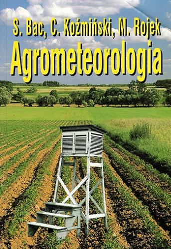 Okładka książki  Agrometeorologia  1