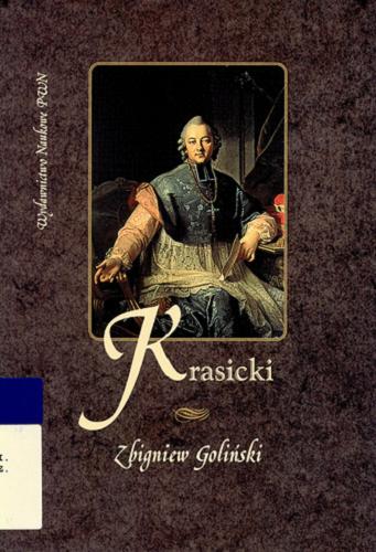 Okładka książki Krasicki / Zbigniew Goliński.