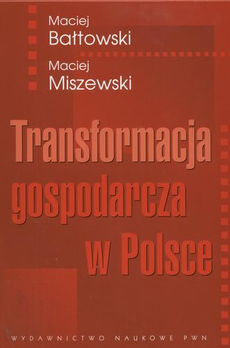 Okładka książki  Transformacja gospodarcza w Polsce  4