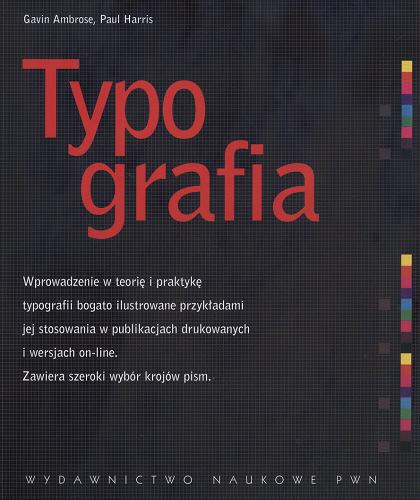 Okładka książki  Typografia  2