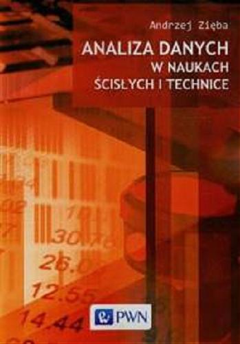 Okładka książki  Analiza danych w naukach ścisłych i technice  1