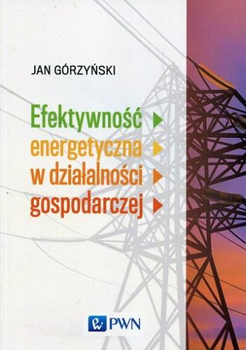 Okładka książki Efektywność energetyczna w działalności gospodarczej / Jan Górzyński.