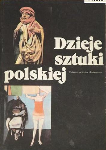 Okładka książki  Dzieje sztuki polskiej  1
