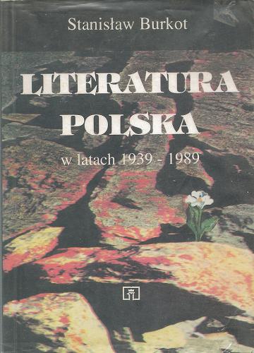 Okładka książki  Literatura polska w latach 1939-1989  7