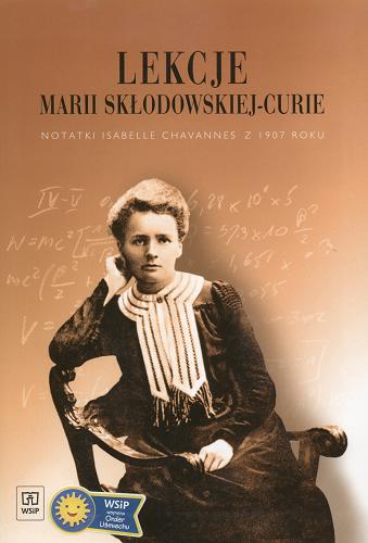 Okładka książki  Lekcje Marii Skłodowskiej-Curie  3