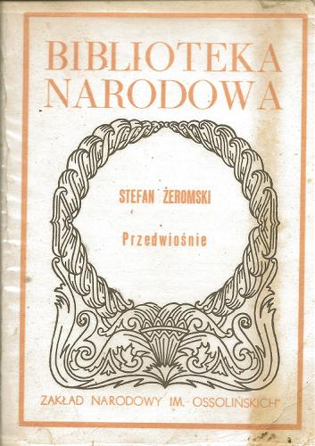 Okładka książki Przedwiośnie / Stefan Żeromski.