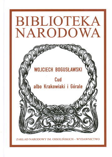 Okładka książki  Cud albo Krakowiaki i Górale  1