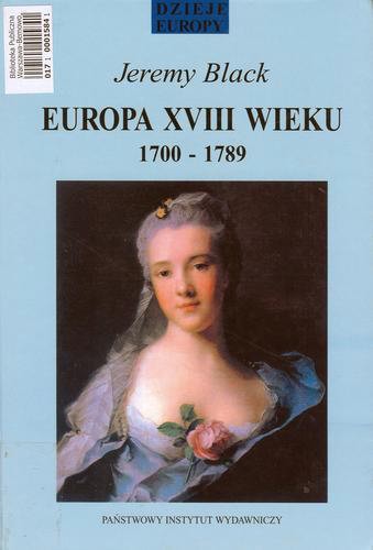 Okładka książki  Europa XVIII wieku : 1700-1789  1