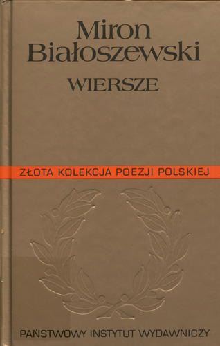 Okładka książki Wiersze : wybór / Miron Białoszewski ; [redakcja Marianna Sokołowska].