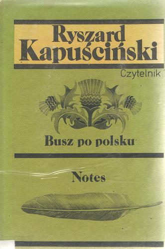 Okładka książki  Busz po polsku  8