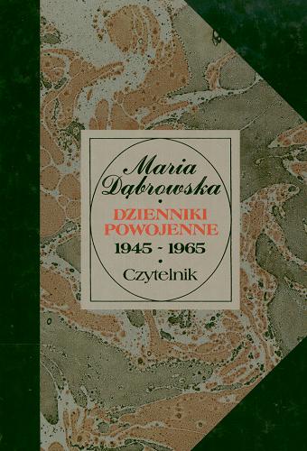 Okładka książki Dzienniki powojenne. 3, 1955-1959 / Maria Dąbrowska ; wybór, wstęp i przypisy Tadeusz Drewnowski.