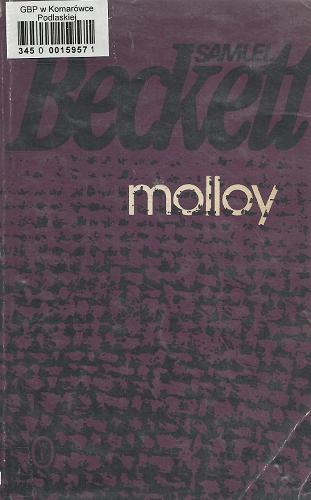 Okładka książki Molloy / Samuel Beckett ; tłum. Maria Leśniewska.
