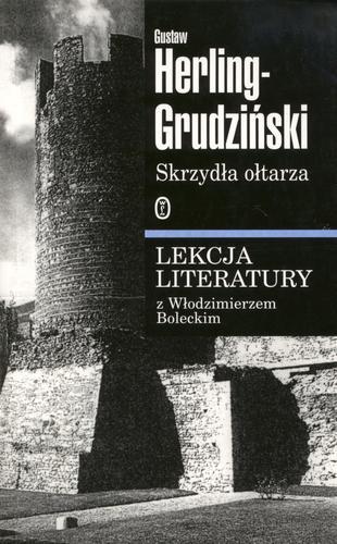 Okładka książki Skrzydła ołtarza / Gustaw Herling-Grudziński.