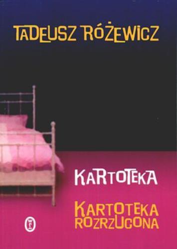 Okładka książki Kartoteka / Tadeusz Różewicz ; przedm. Zbigniew Majchrowski.