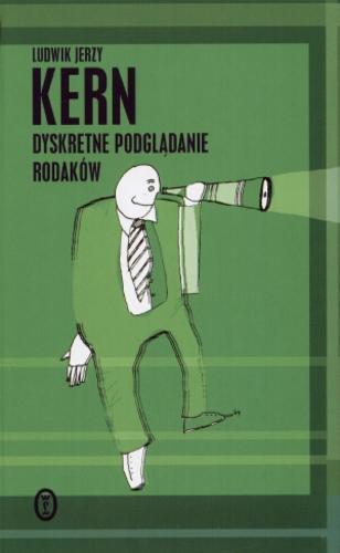 Okładka książki Dyskretne podglądanie rodaków / Ludwik Jerzy Kern ; il. Piotr Kaliński.