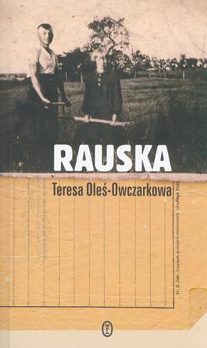 Okładka książki Rauska /  Teresa Oleś-Owczarkowa.