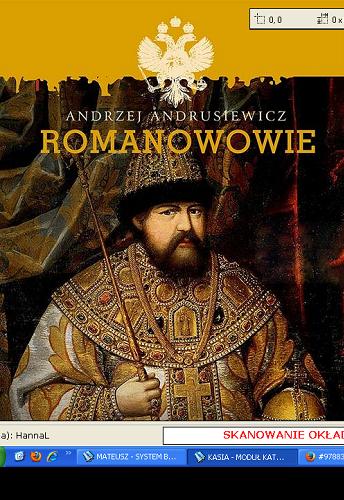 Okładka książki Romanowowie : imperium i familia / Andrzej Andrusiewicz.
