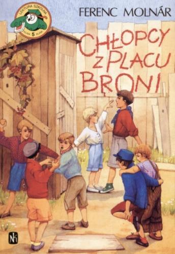Okładka książki Chłopcy z Placu Broni / Ferenc Molnar ; ilustrowała Maria Orłowska-Gabryś ; przełożył Tadeusz Olszański.