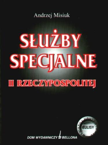 Okładka książki  Służby specjalne II Rzeczypospolitej  3