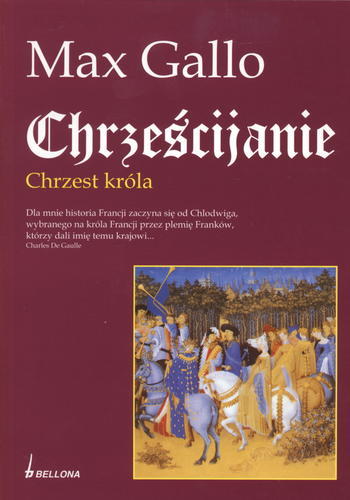 Okładka książki  Chrzest króla  2