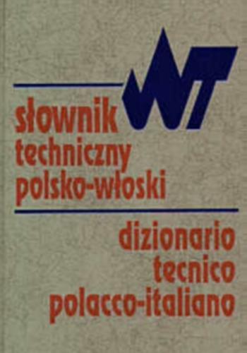 Okładka książki  Słownik techniczny polsko-włoski  1