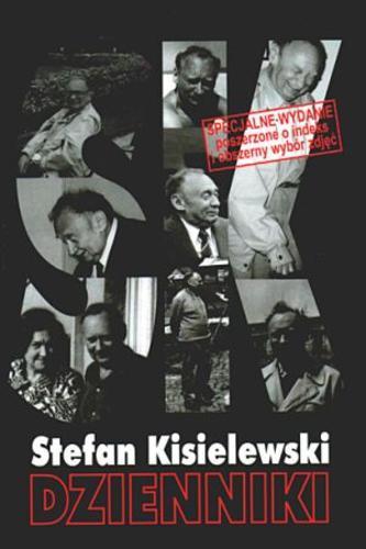 Okładka książki Dzienniki / Stefan Kisielewski ; wstęp Ludwik Bohdan Grzeniewski.