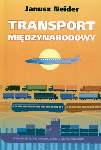 Okładka książki  Transport międzynarodowy  1