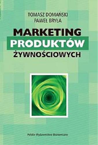 Okładka książki  Marketing produktów żywnościowych  1