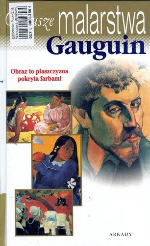 Okładka książki Gauguin / tł. Hanna Cieśla.