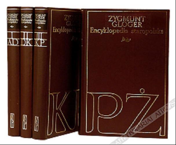 Okładka książki  Encyklopedia staropolska ilustrowana T. 1 A-D  4