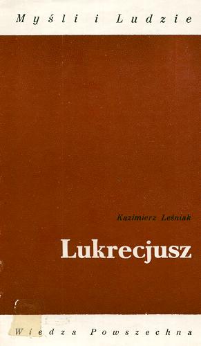 Okładka książki  Lukrecjusz  7