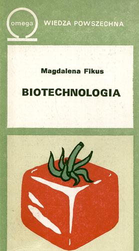 Okładka książki  Biotechnologia  1