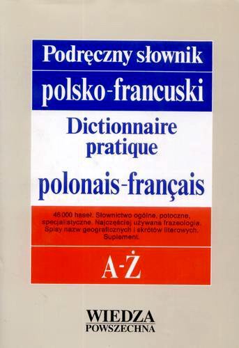 Okładka książki  Podręczny słownik polsko-francuski z suplementem : A-Ż  5